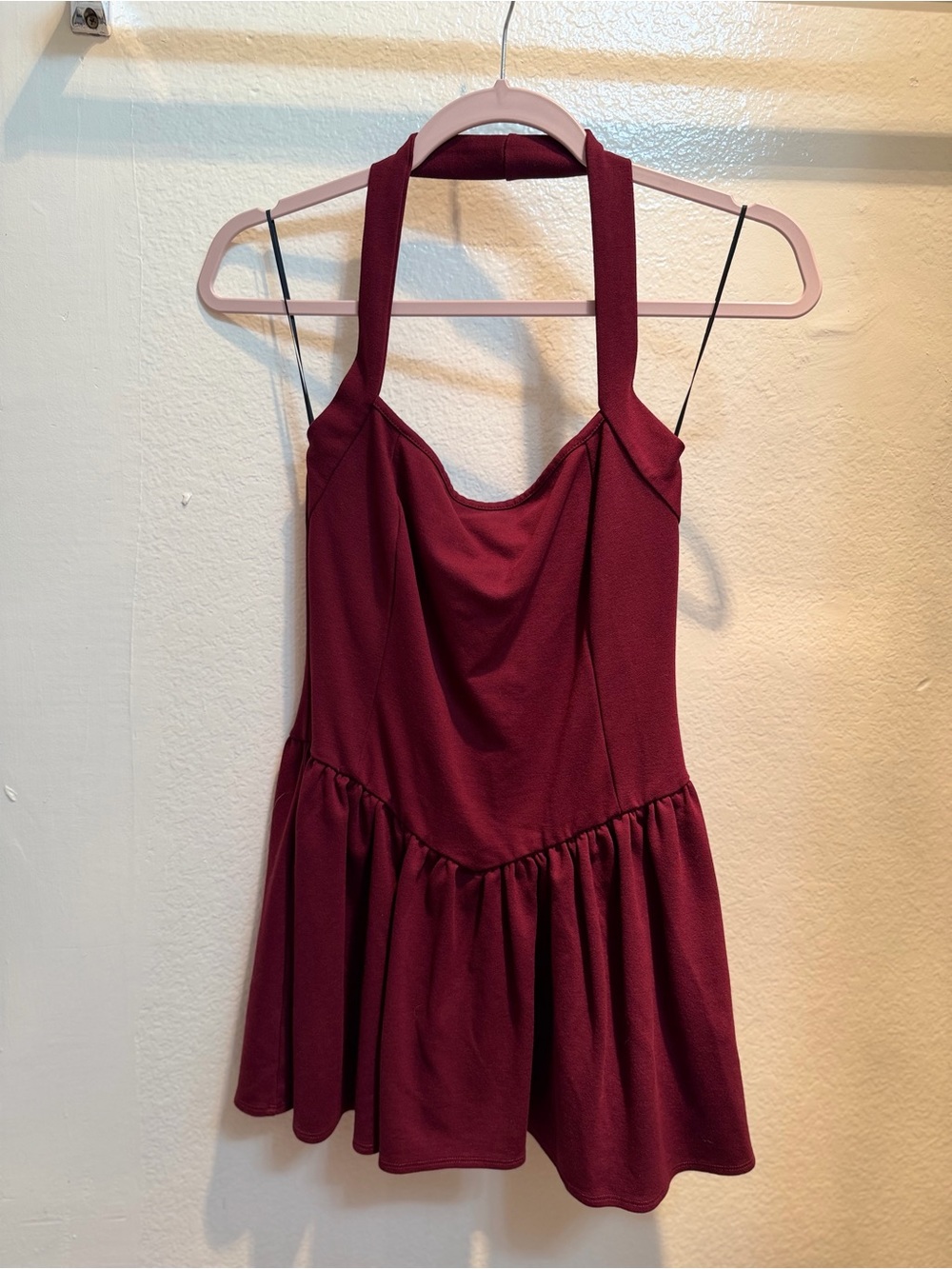 Burgundy Dress